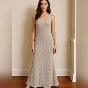 ROBERTO COLLINA Knit Dress Size S webbing - a delicate piece  Made in Italy